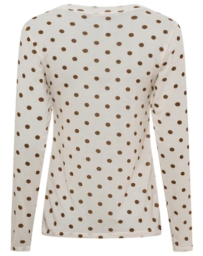 Marta du Chateau - MDCElissa Langærmet - Beige